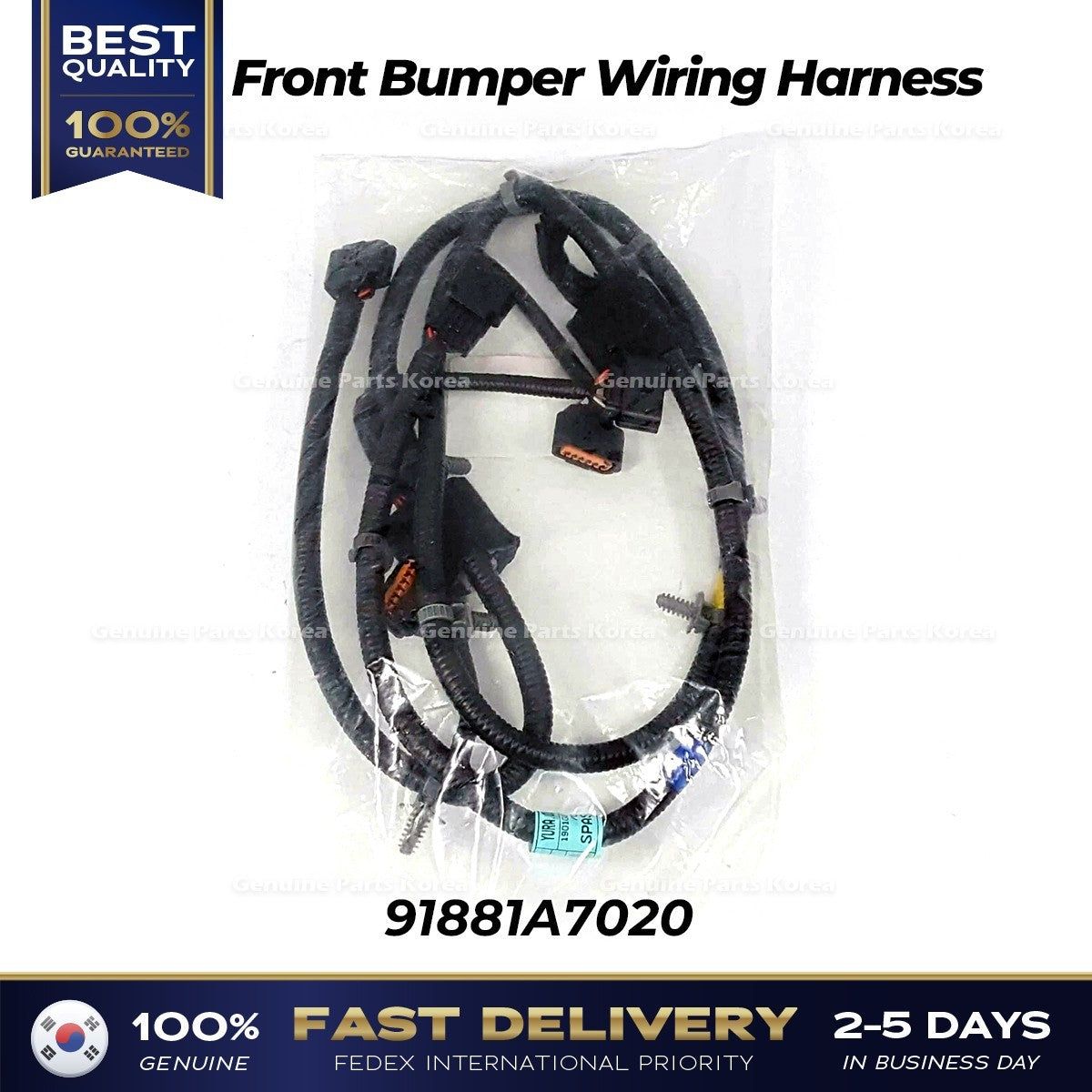 Genuine Front Bumper Wiring Harness 91881A7020 for Kia Cerato