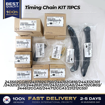 Genuine Timing Chain KIT 11PCS for Kia Sportage