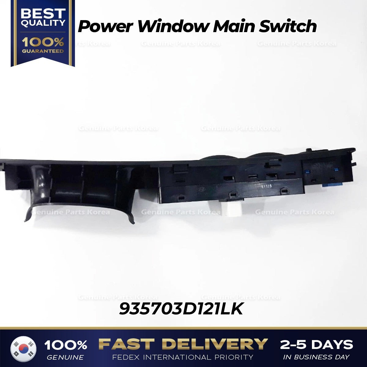 Genuine Power Window Main Switch 935703D121LK for Hyundai Sonata