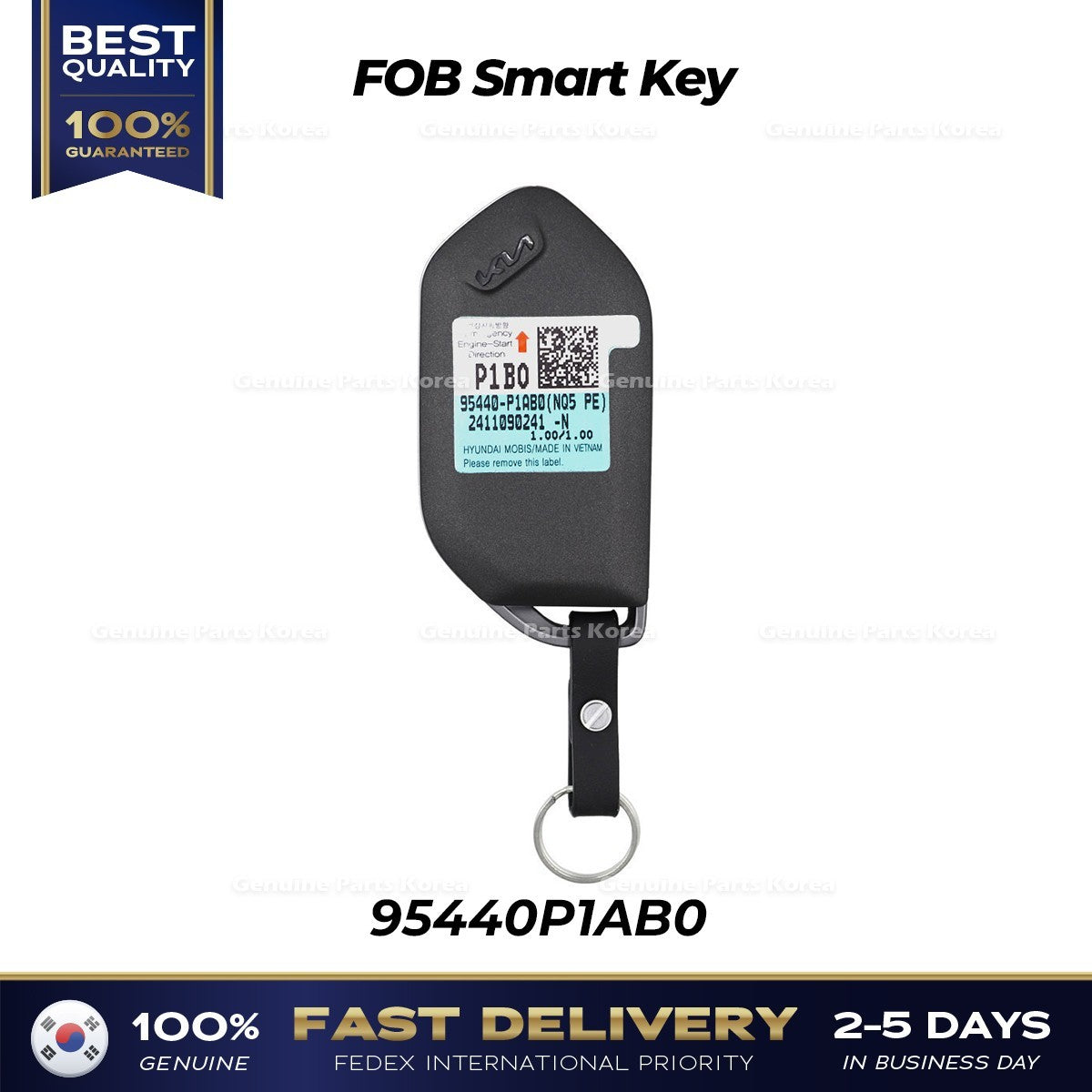 Genuine FOB Smart Key 95440P1AB0 for Kia Sportage