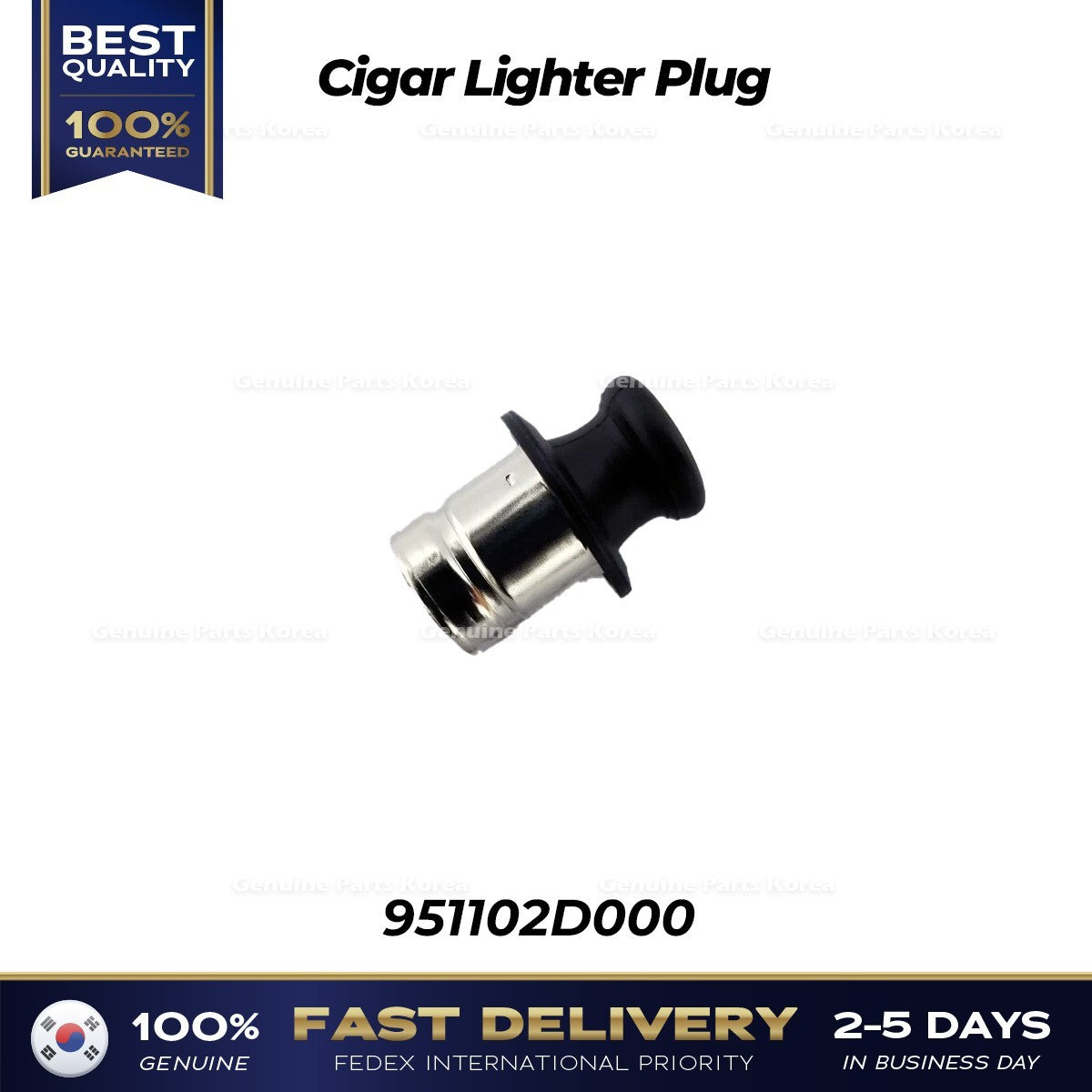 Genuine Cigar Lighter Plug 951102D000 for Hyundai Genesis Kia