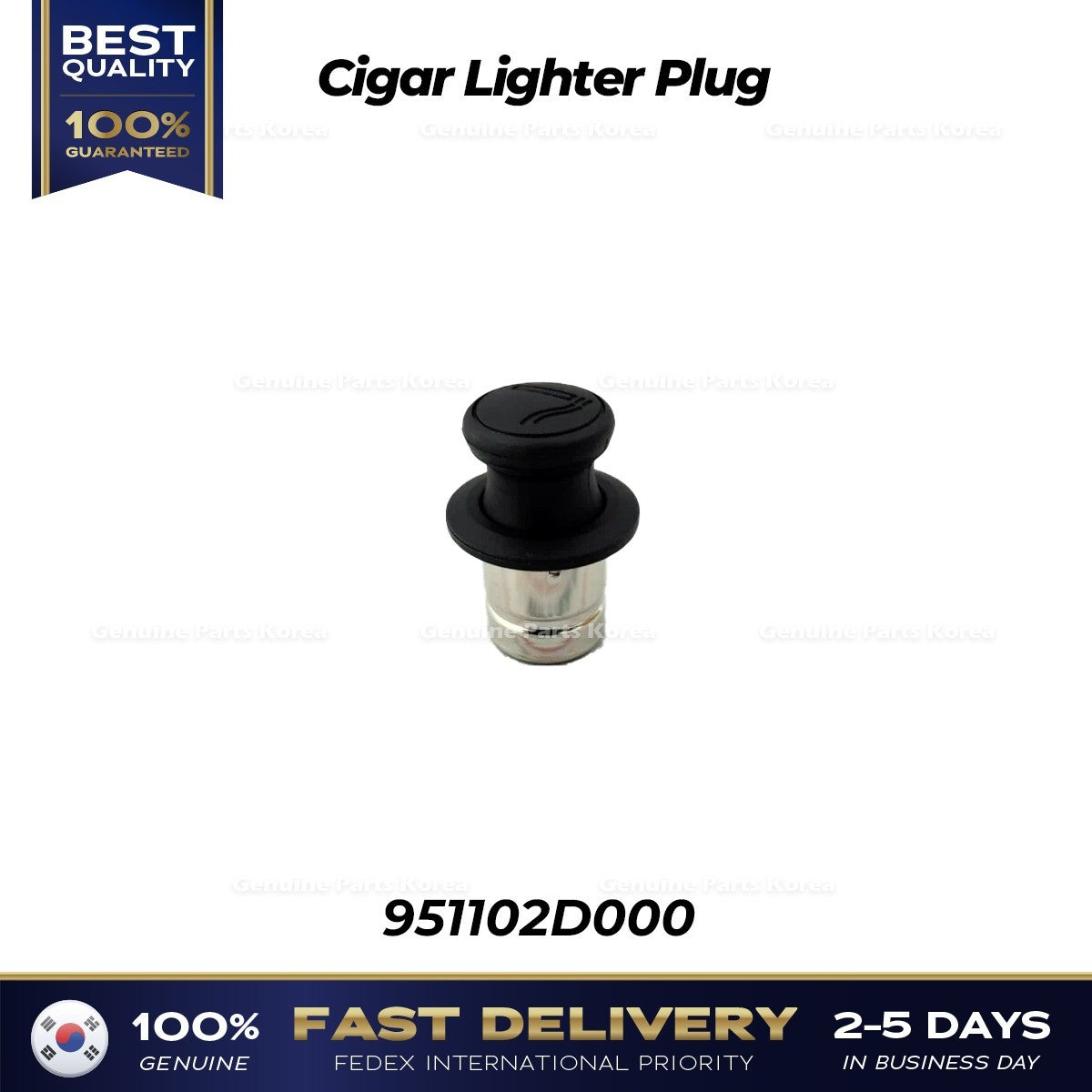 Genuine Cigar Lighter Plug 951102D000 for Hyundai Genesis Kia
