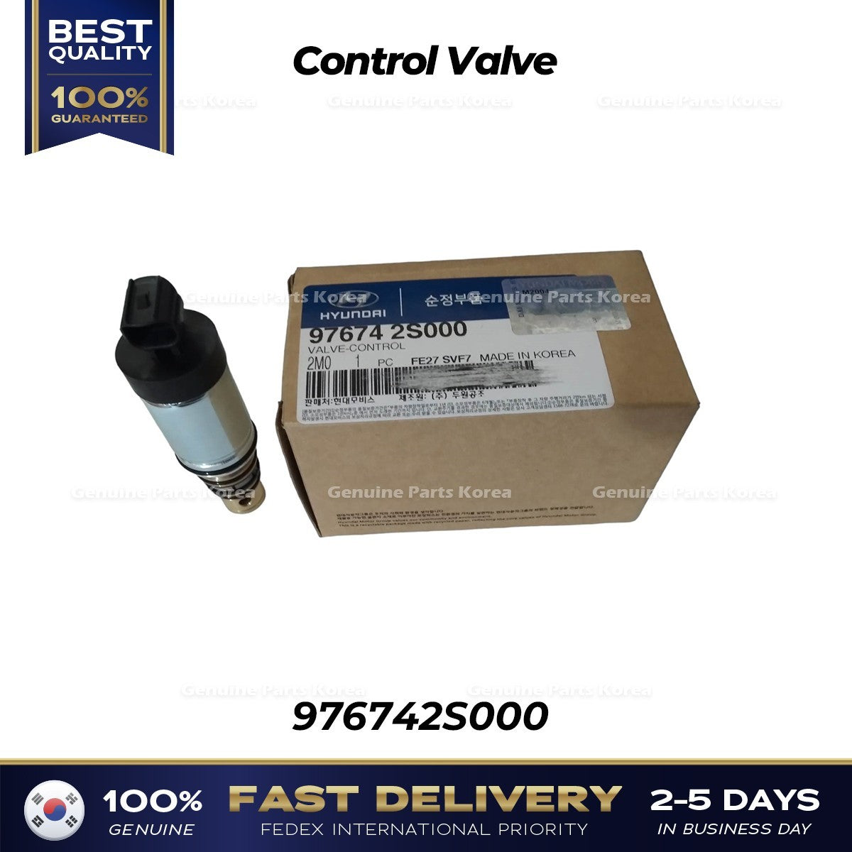 Genuine Control Valve 976742S000 for Hyundai Accent Tucson Kia Rio