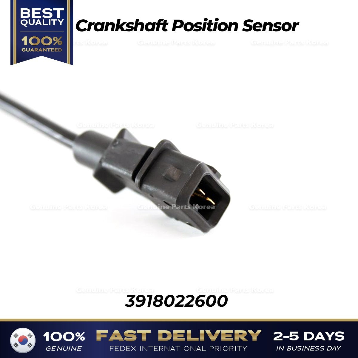 Genuine Crankshaft Position Sensor 3918022600 for Hyundai Accent