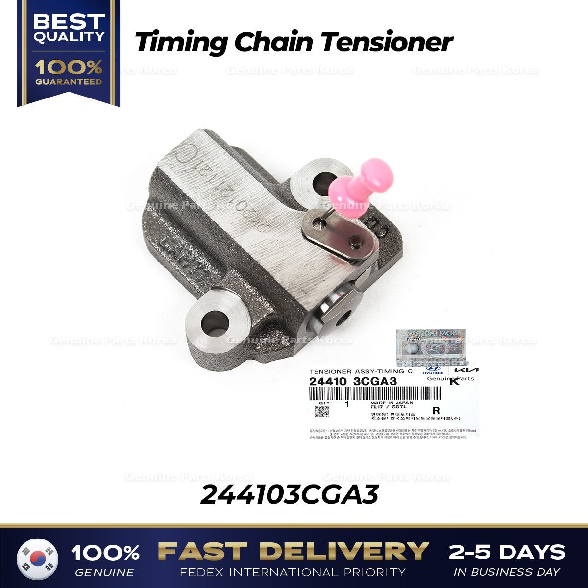 Genuine Timing Chain Tensioner 244103CGA3 for Hyundai Genesis Kia