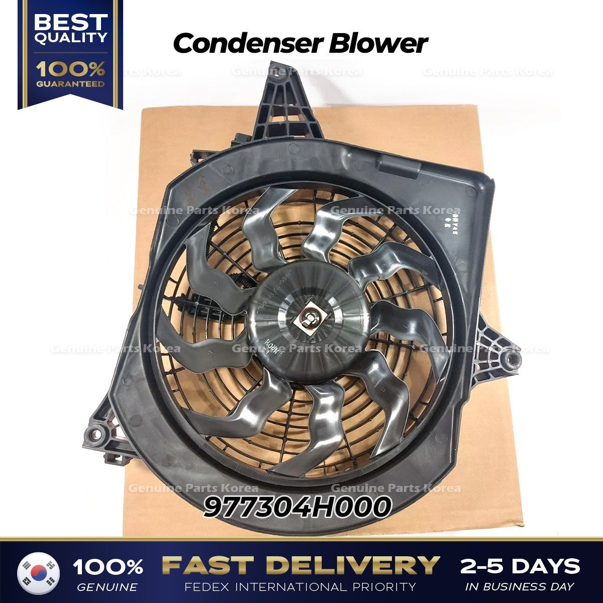 Genuine Condenser Blower 977304H000 for Hyundai H1 Grand Starex