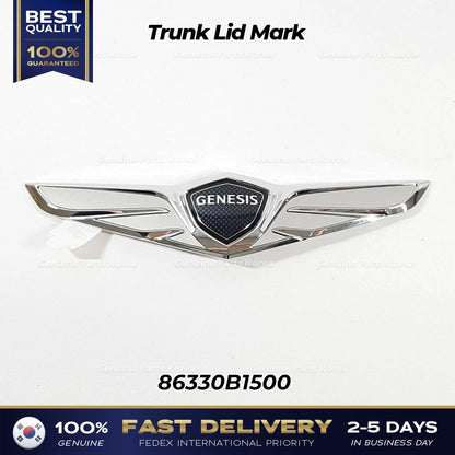 Genuine Trunk Lid Mark 86330B1500 for Hyundai Genesis