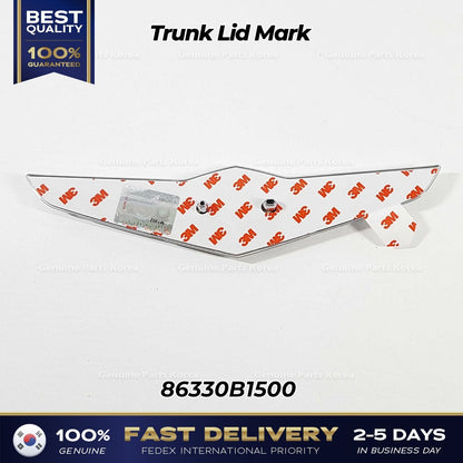 Genuine Trunk Lid Mark 86330B1500 for Hyundai Genesis