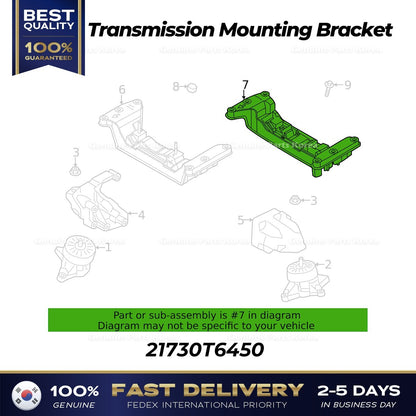 Genuine Transmission Mounting Bracket 21730T6450 for Genesis GV80