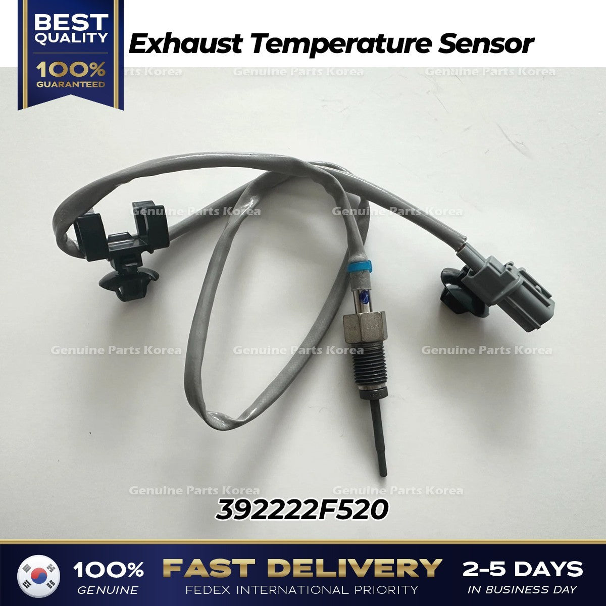 Genuine Exhaust Temperature Sensor 392222F520 for Hyundai Palisade