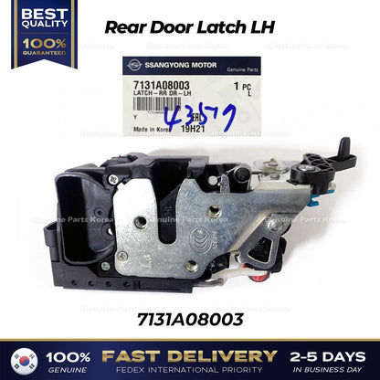 Genuine Rear Door Latch LH 7131A08003 for Ssanngyong Rexton