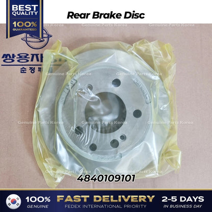 Genuine Rear Brake Disc 4840109101 for Ssangyong Rexton