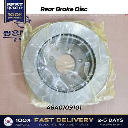 Genuine Rear Brake Disc 4840109101 for Ssangyong Rexton