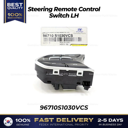 Genuine Steering Remote Control Switch LH 96710S1030VCS for Hyundai Santa Fe