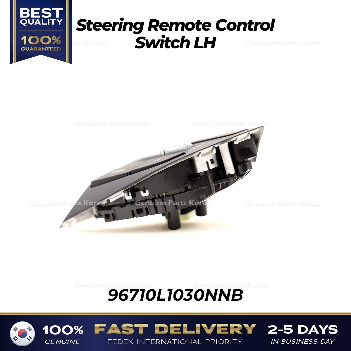 Genuine Steering Remote Control Switch LH 96710L1030NNB for Hyundai Sonata
