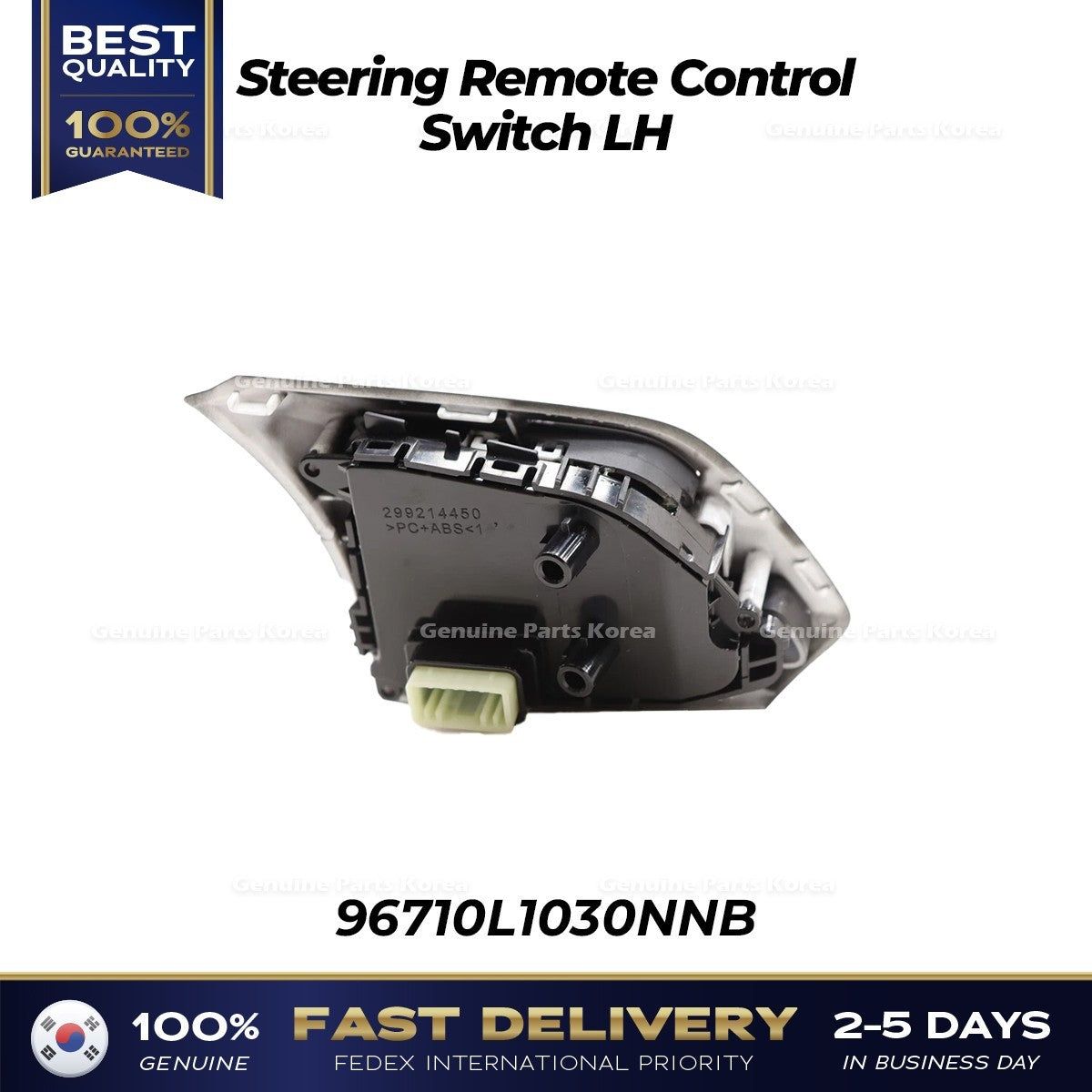 Genuine Steering Remote Control Switch LH 96710L1030NNB for Hyundai Sonata