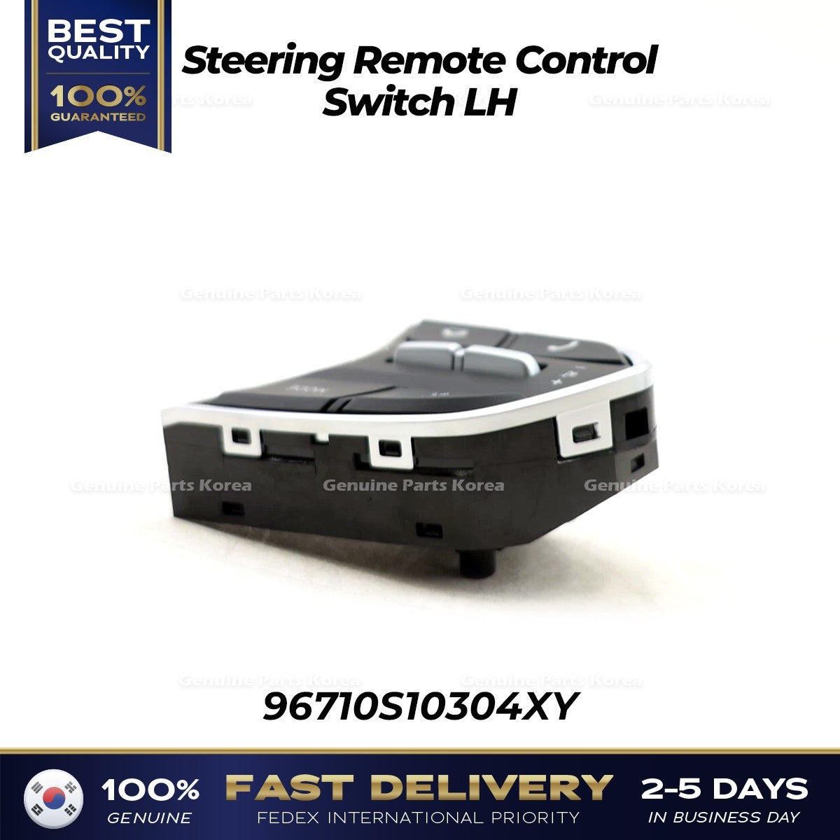 Genuine Steering Remote Control Switch LH 96710S10304XY for Hyundai Palisade