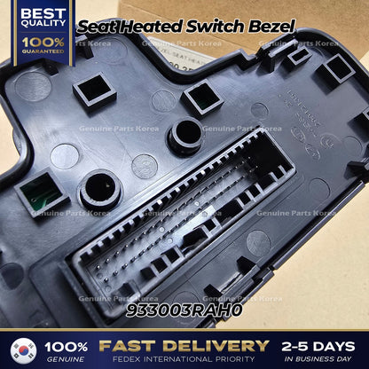 Genuine Seat Heated Switch Bezel 933003RAH0 for Kia Cadenza