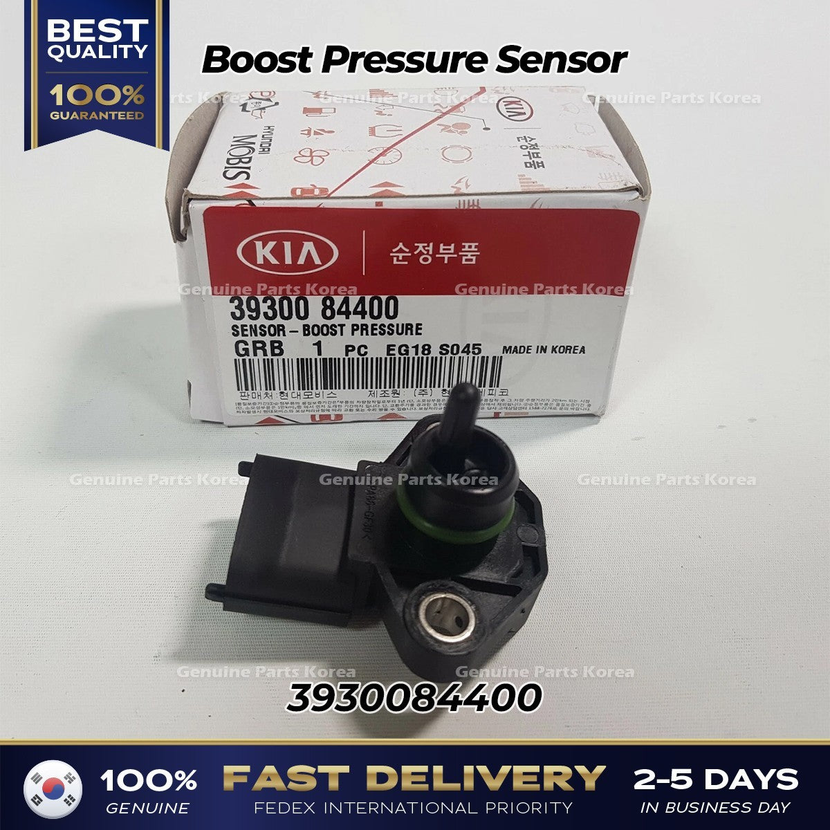 Genuine Boost Pressure Sensor 3930084400 for Hyundai Kia