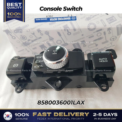 Genuine Console Switch 8580036001LAX for Ssangyong Rexton G4