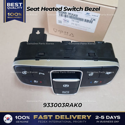 Genuine Seat Heated Switch Bezel 933003RAK0 for Kia Cadenza