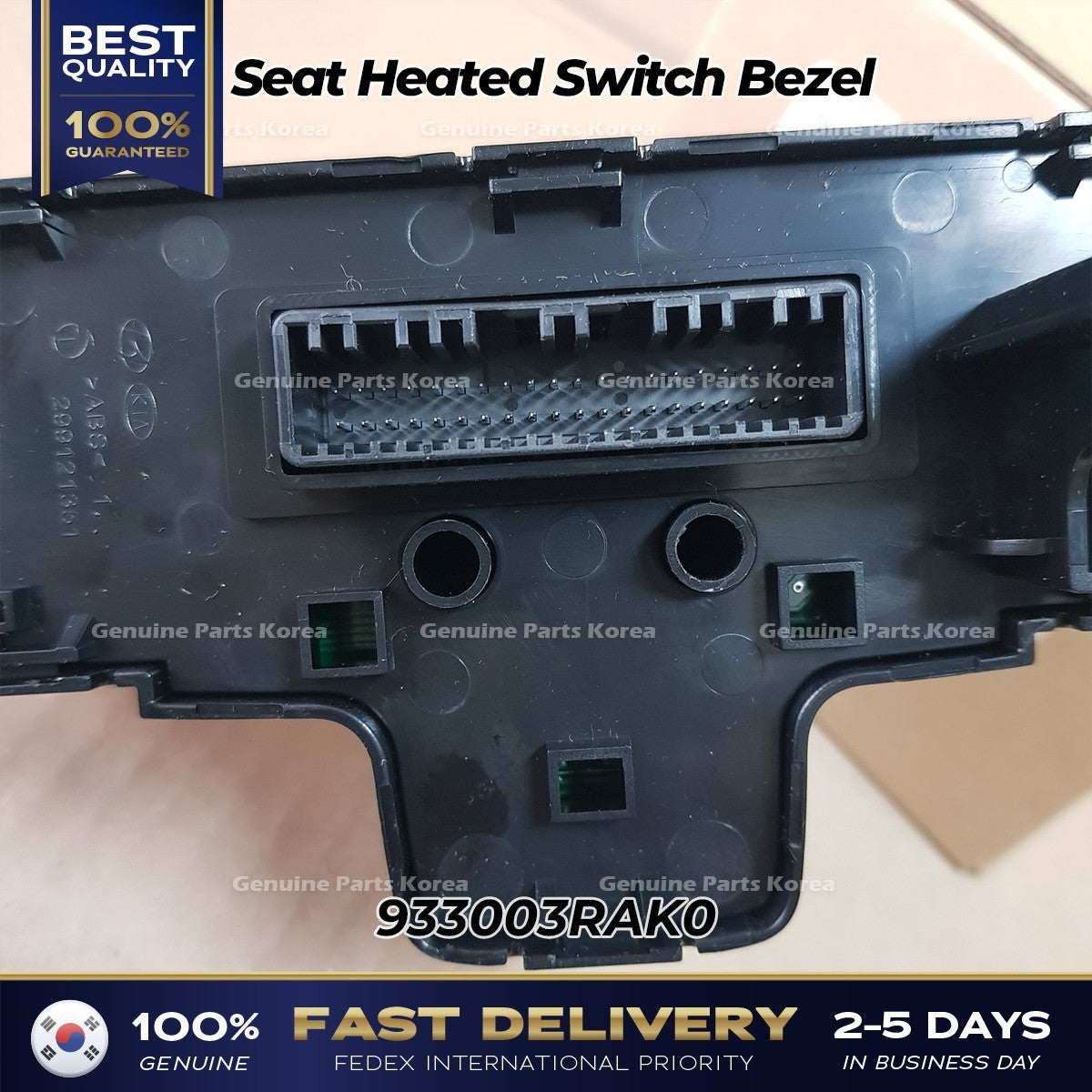 Genuine Seat Heated Switch Bezel 933003RAK0 for Kia Cadenza