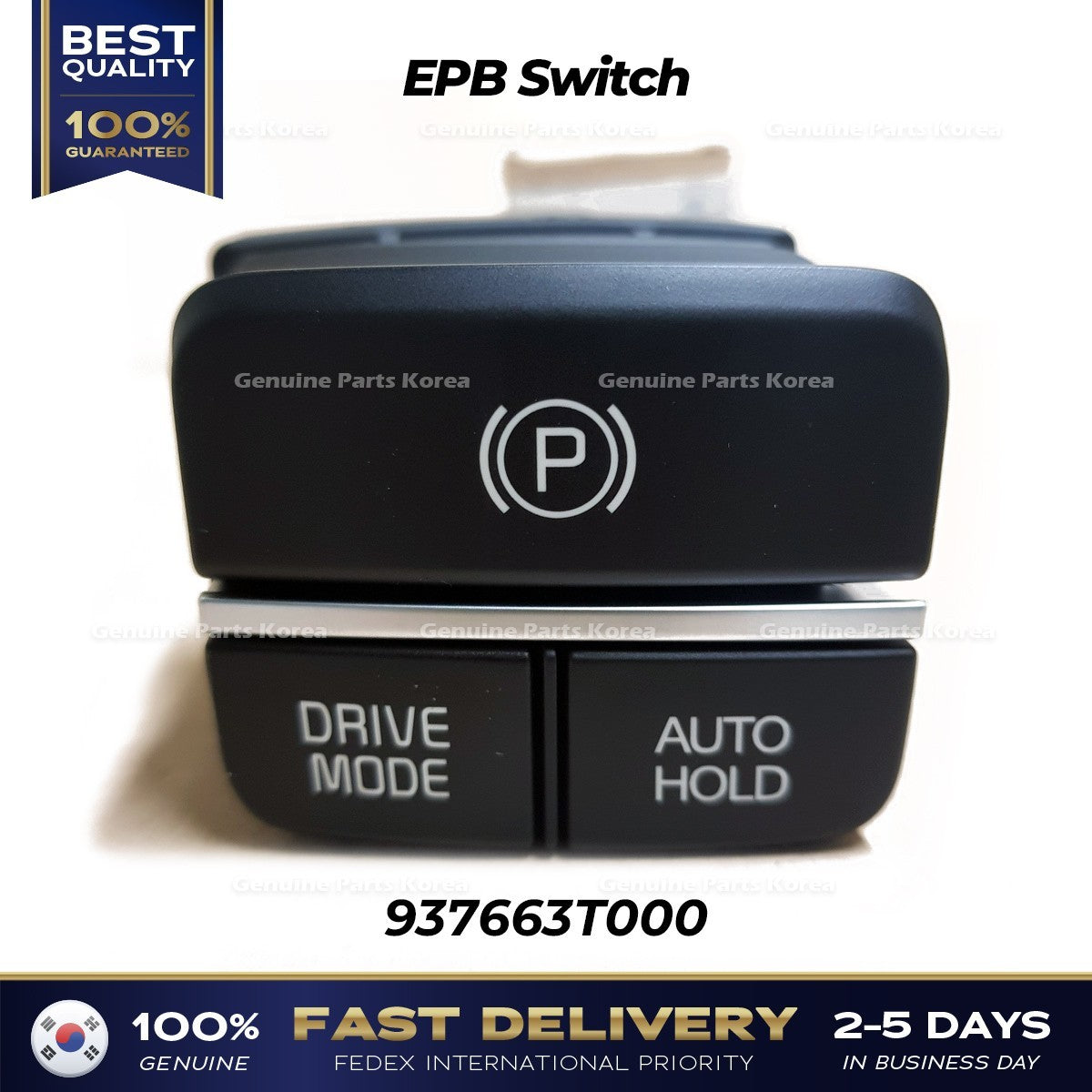Genuine EPB Switch 937663T000 for Kia K900