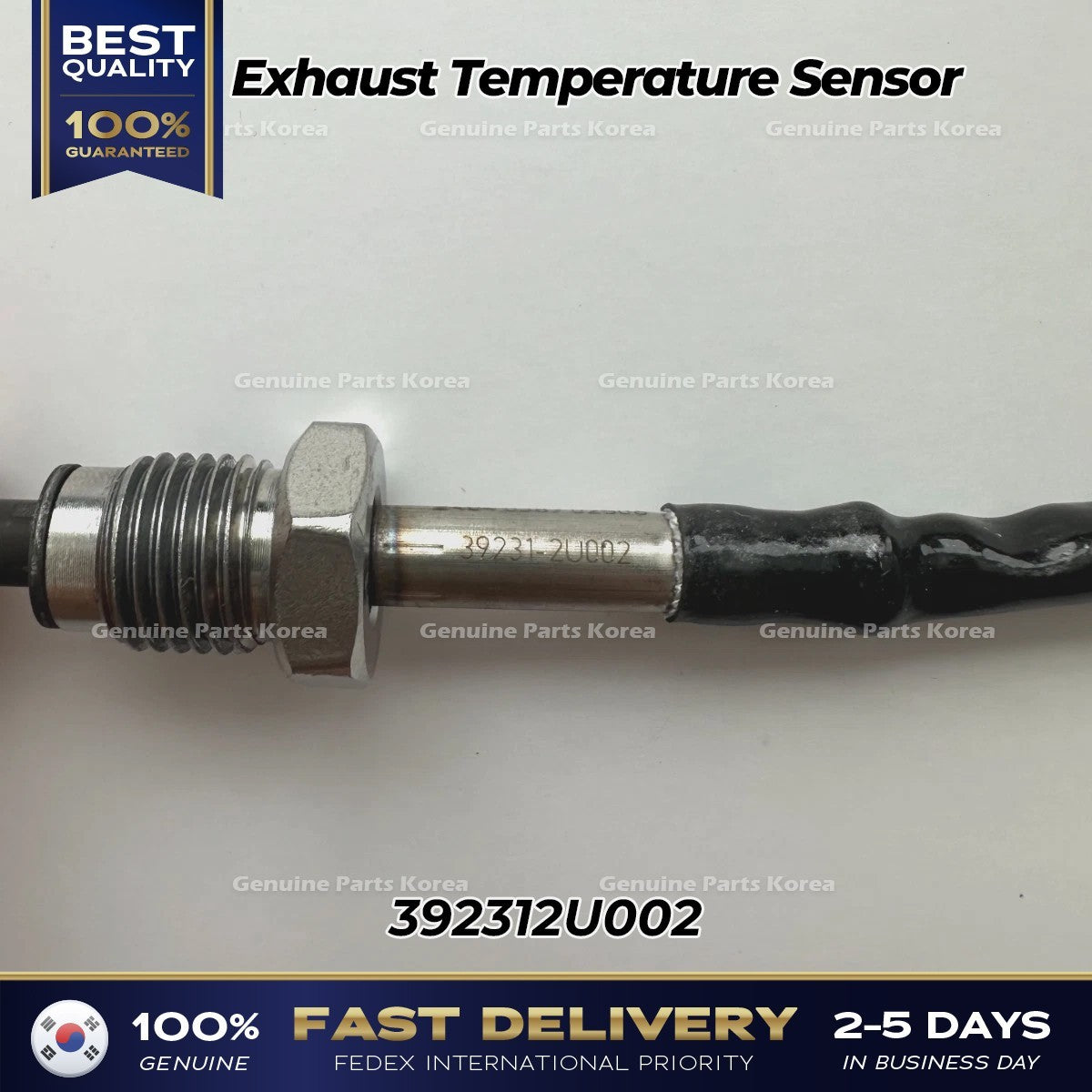 Genuine Exhaust Temperature Sensor 392312U002 for Hyundai Kona Tucson