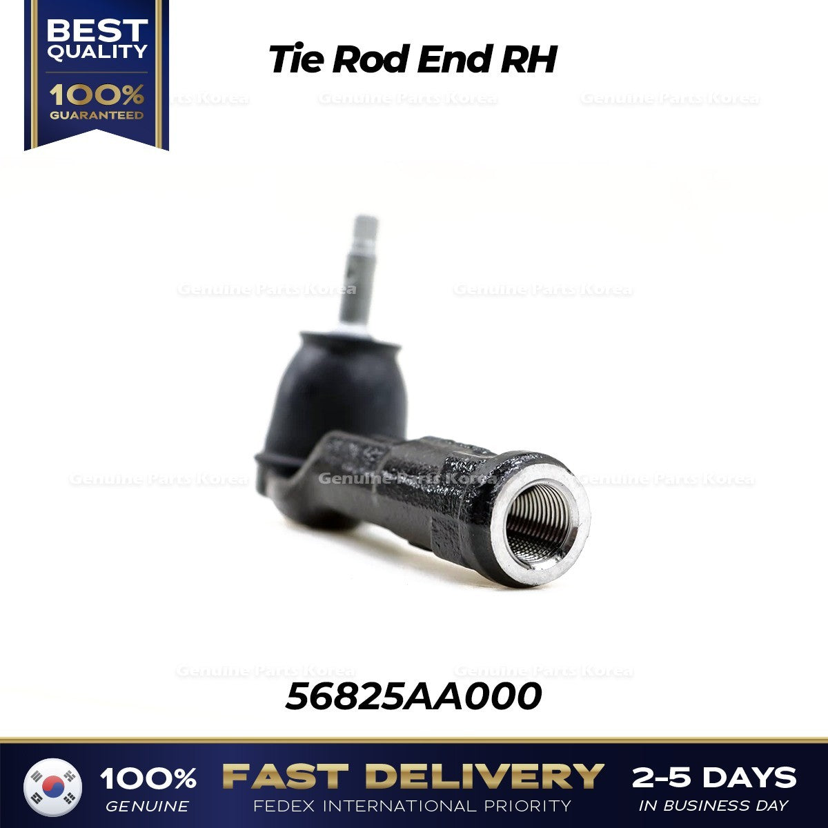 Genuine Tie Rod End RH 56825AA000 for Hyundai Elantra
