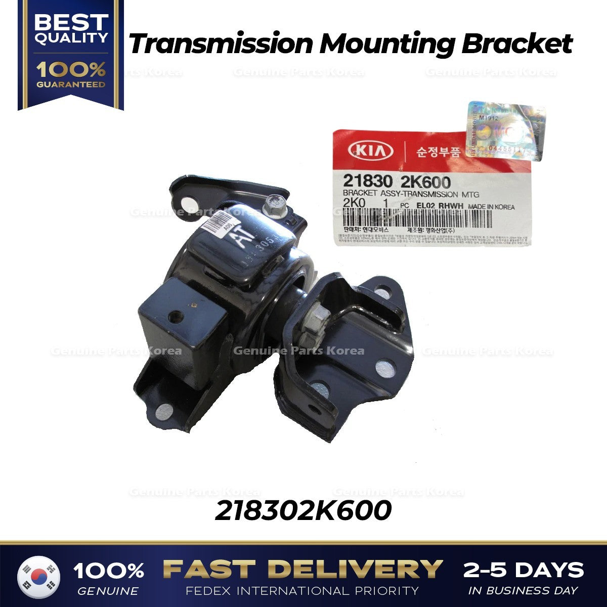 Genuine Transmission Mounting Bracket 218302K600 for Kia Soul