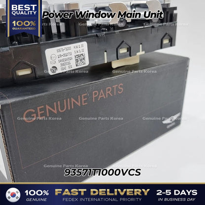 Genuine Power Window Main Unit 93571T1000VCS for Hyundai Genesis G80