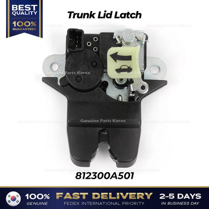 Genuine Trunk Lid Latch 812300A501 for Hyundai Genesis Coupe Sonata
