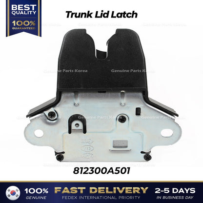Genuine Trunk Lid Latch 812300A501 for Hyundai Genesis Coupe Sonata