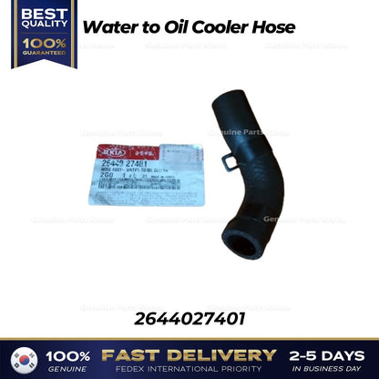 Genuine Water to Oil Cooler Hose 2644027401 for Hyundai Santa Fe Tucson