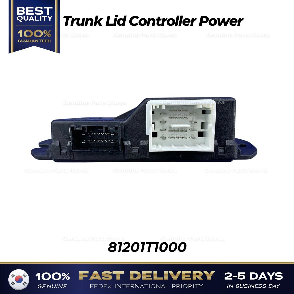 Genuine Trunk Lid Controller Power 81201T1000 for Hyundai Genesis G80