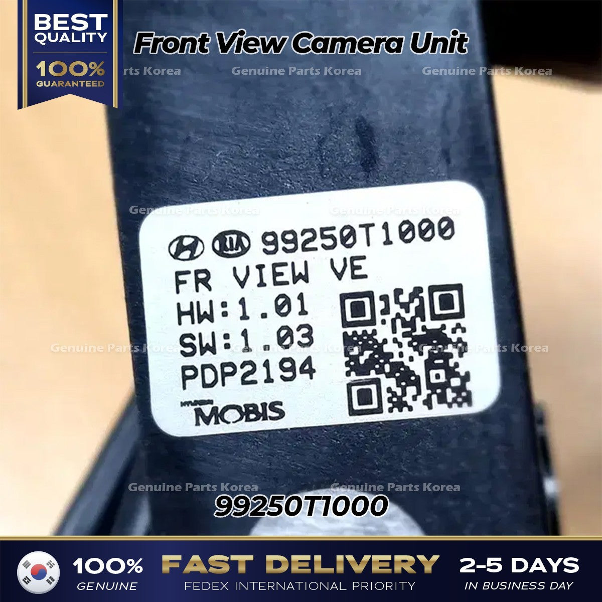 Genuine Front View Camera Unit 99250T1000 for Hyundai Genesis G80