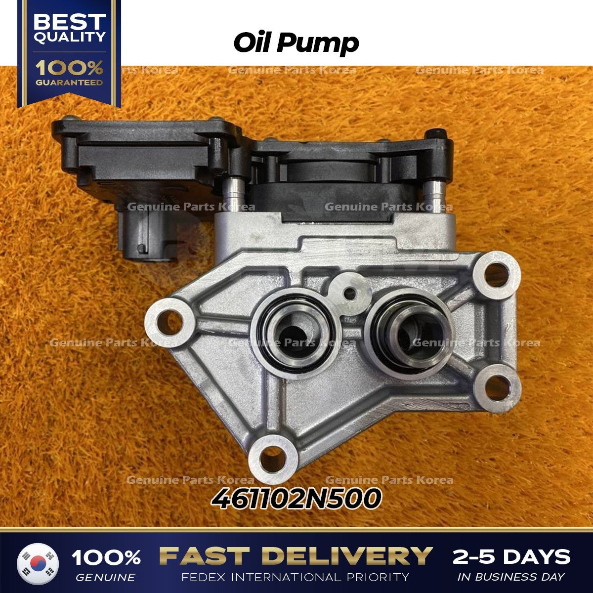 Genuine Oil Pump 461102N500 for Hyundai Elantra N Kona N Kia K5