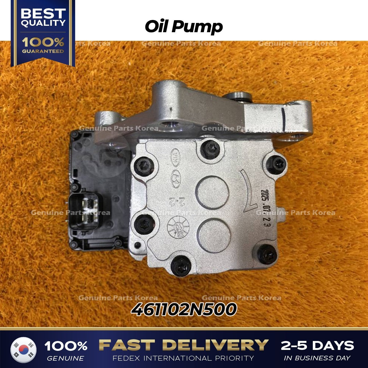 Genuine Oil Pump 461102N500 for Hyundai Elantra N Kona N Kia K5
