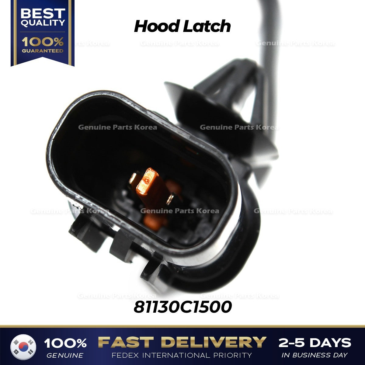 Genuine Hood Latch 81130C1500 for Hyundai Sonata