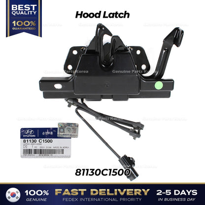 Genuine Hood Latch 81130C1500 for Hyundai Sonata