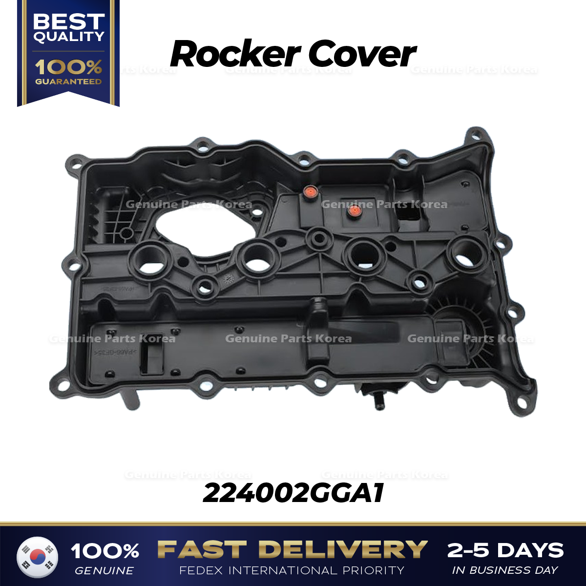 Genuine Rocker Cover 224002GGA1 for Hyundai Genesis Elantra N Kona Kia Optima
