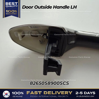 Genuine Door Outside Handle LH 82650S8900SCS for Hyundai Palisade