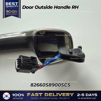 Genuine Door Outside Handle RH 82660S8900SCS for Hyundai Palisade