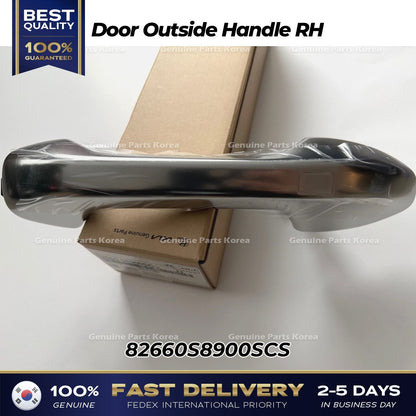 Genuine Door Outside Handle RH 82660S8900SCS for Hyundai Palisade