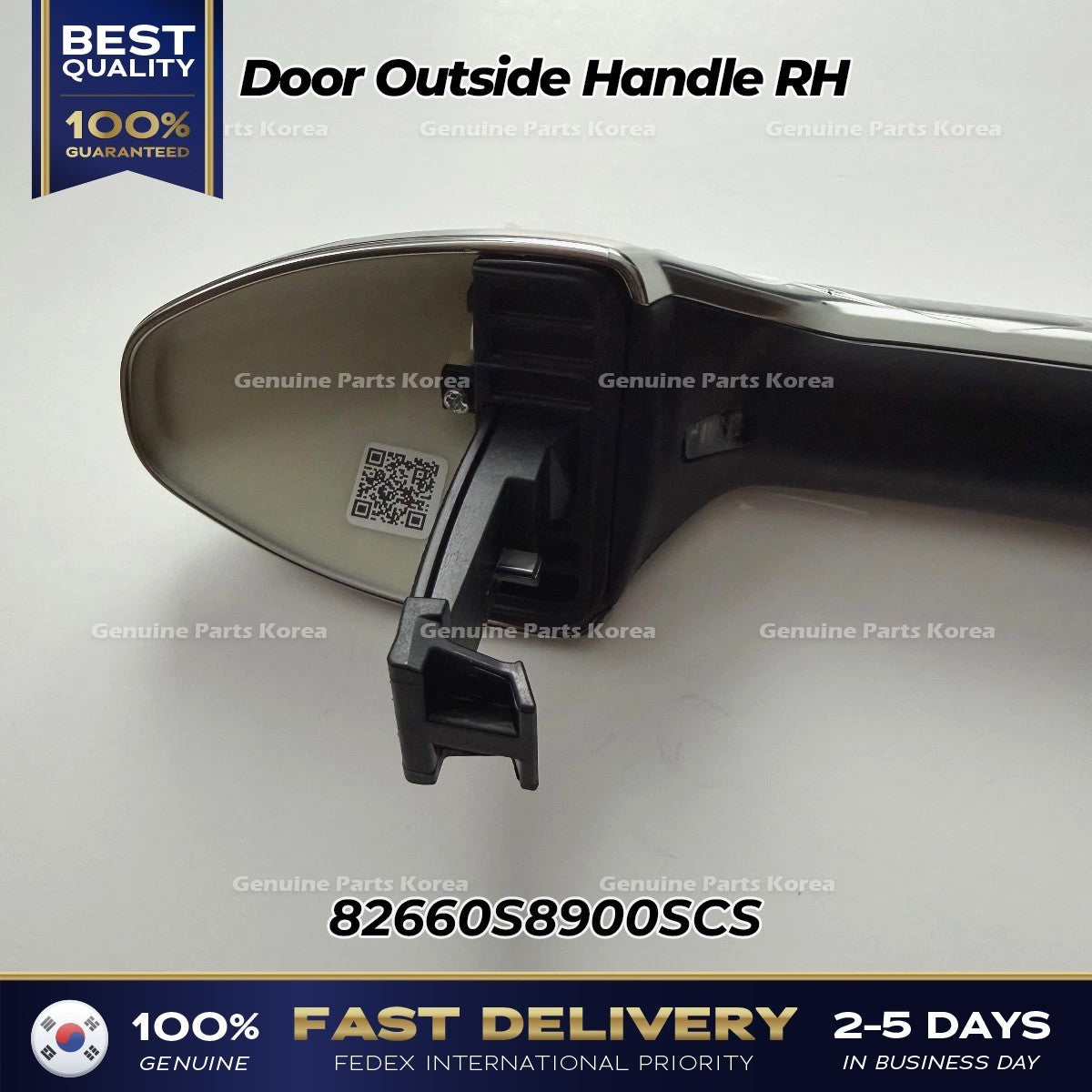 Genuine Door Outside Handle RH 82660S8900SCS for Hyundai Palisade
