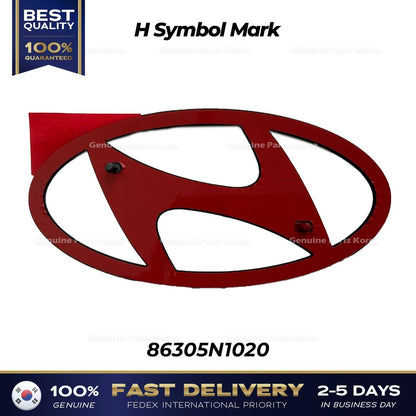 Genuine H Symbol Mark 86305N1020 for Hyundai Elantra N Ioniq 5