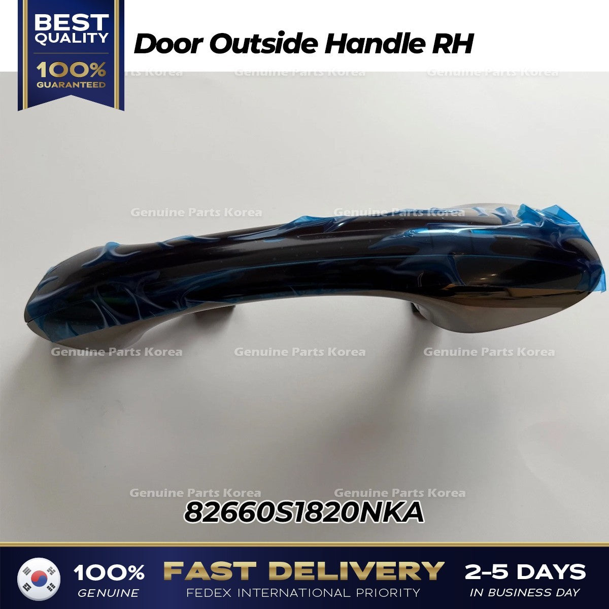 Genuine Door Outside Handle RH 82660S1820NKA for Hyundai Santa Fe