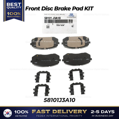 Genuine Front Disc Brake Pad KIT 58101J3A10 for Hyundai Veloster