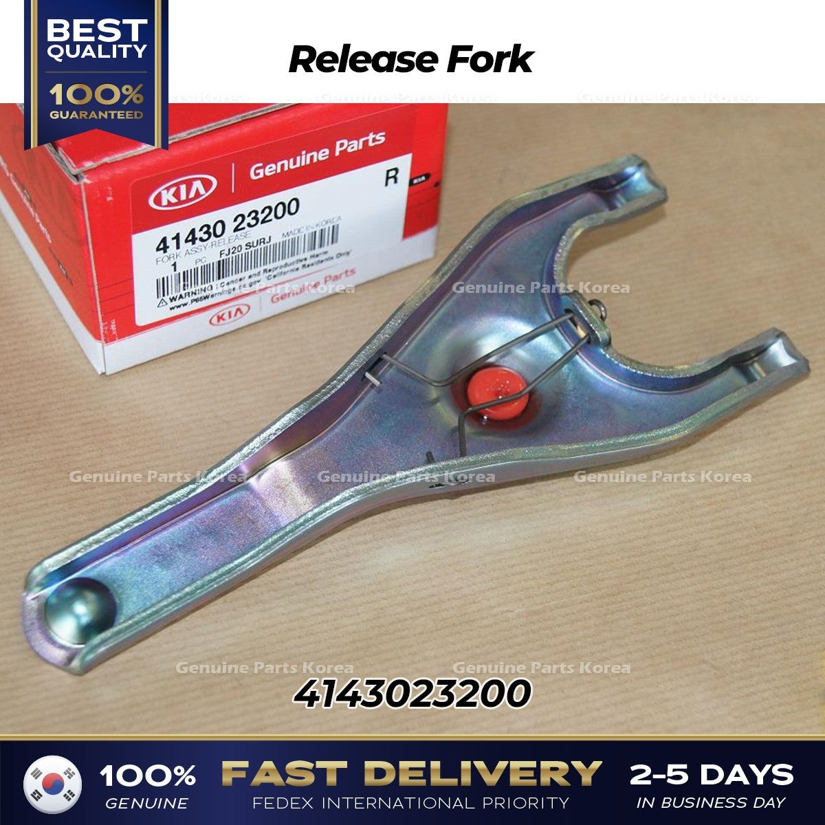 Genuine Release Fork 4143023200 for Hyundai Accent Elantra Kia Forte