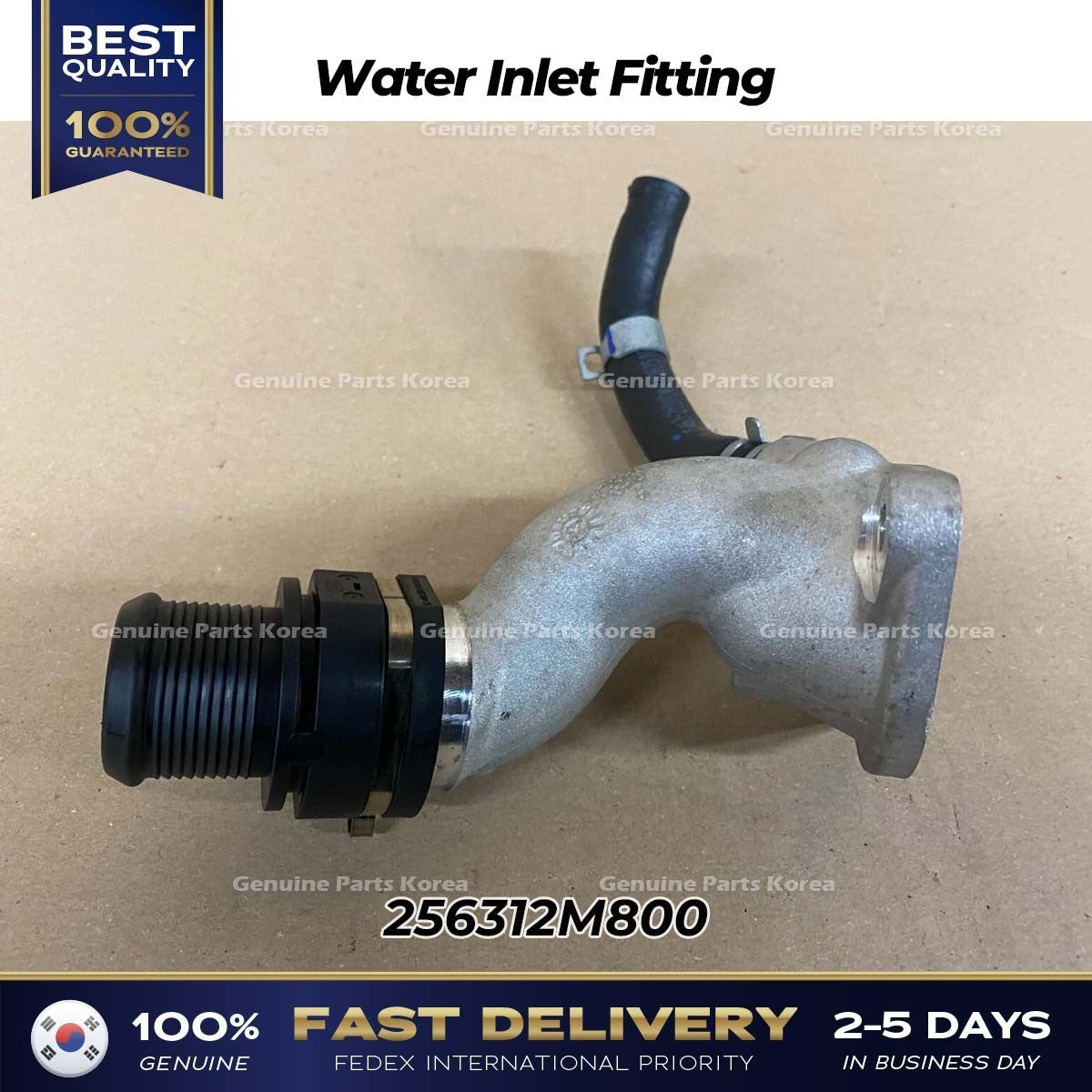 Genuine Water Inlet Fitting 256312M800 for Hyundai Sonata Kia Sorento